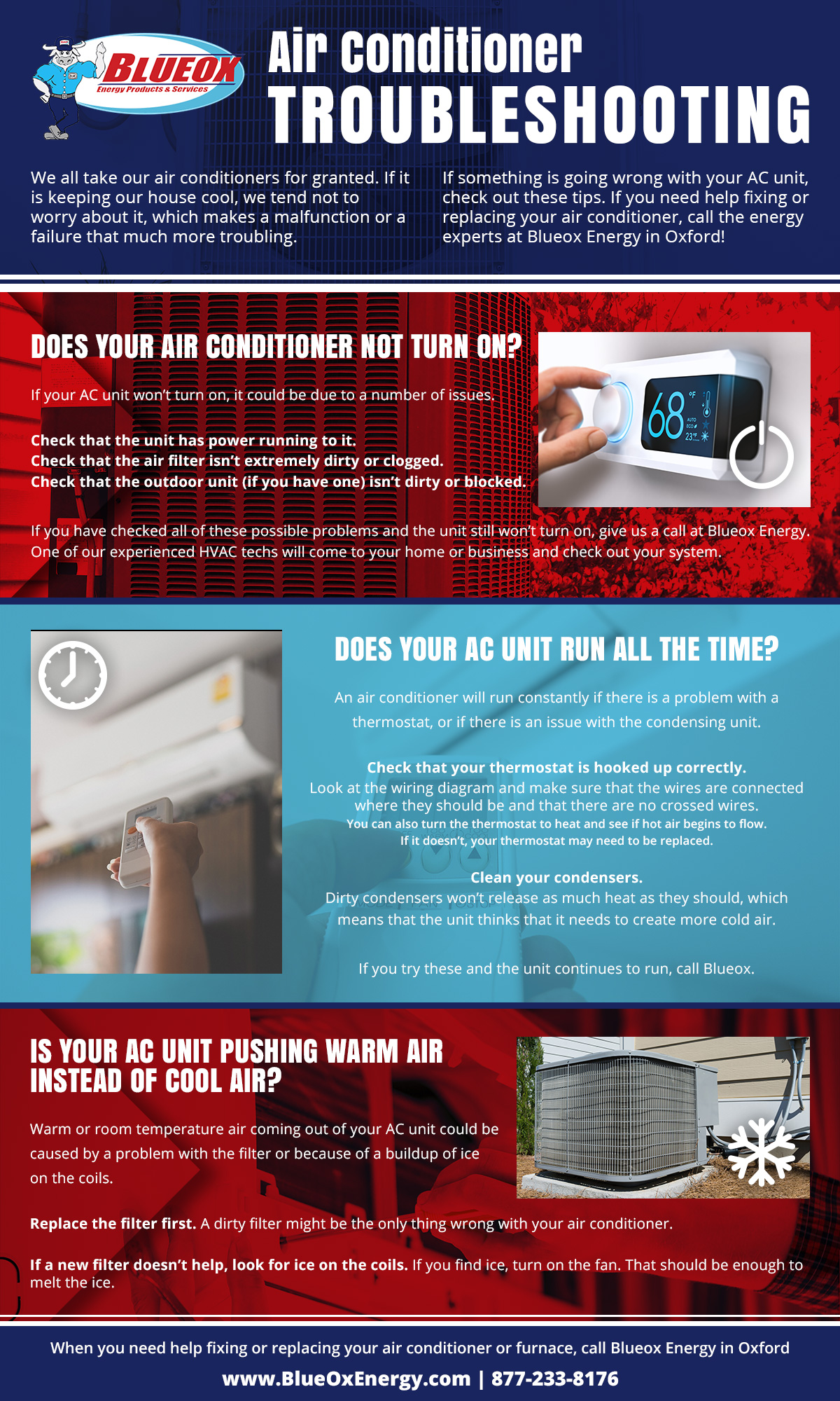 Air Conditioner Troubleshooting Blueox Energy Products Services