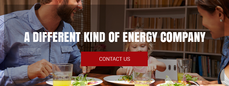 A different kind of energy company. Click here to contact us.