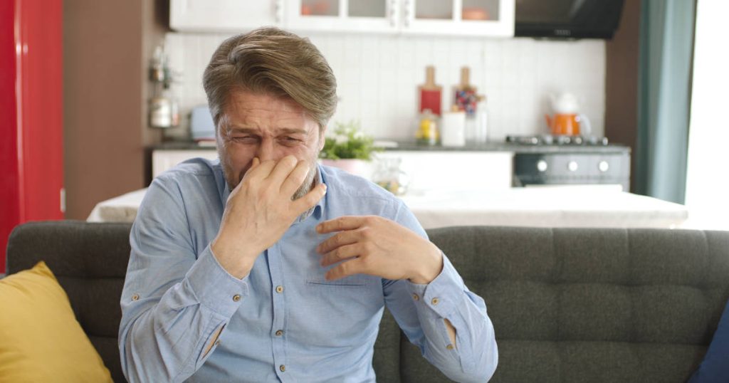 strange smell inside