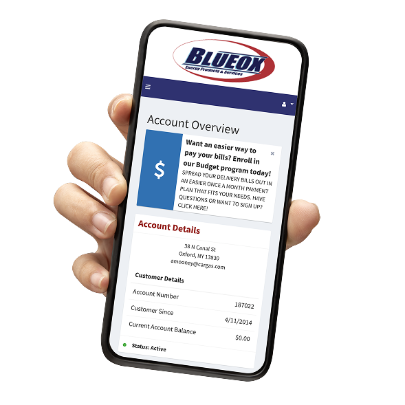 Blue ox energy application